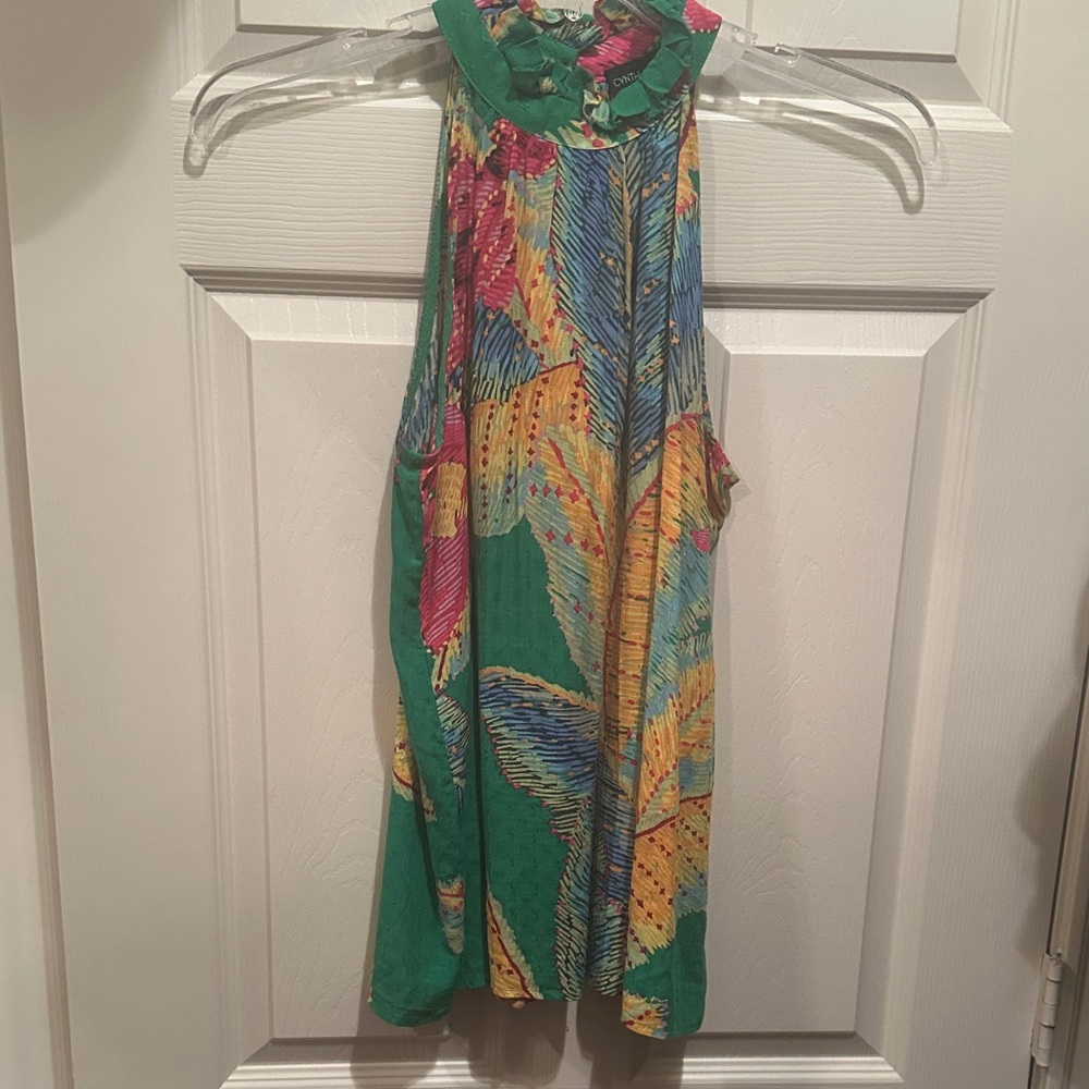 Cynthia Rowley Multicolor Sleeveless Top